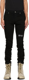 RtA Black Clayton Jeans