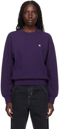 Carhartt Work In Progress Purple Casey Sweatshirt