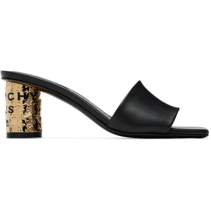 Photo: Givenchy Black Tape Heeled Sandals