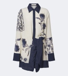 SIR Phillipa printed shirt dress