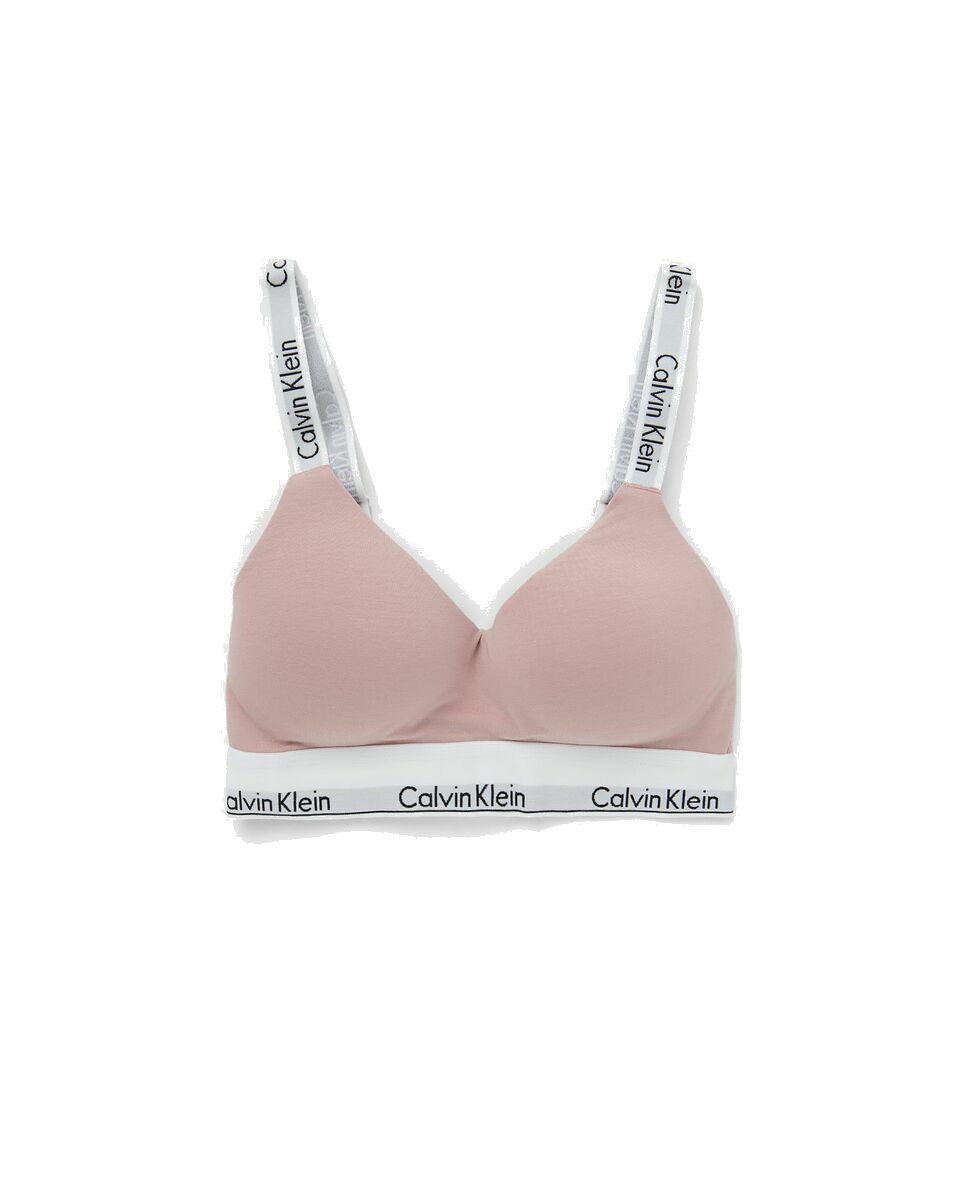 Photo: Calvin Klein Underwear Wmns Lght Lined Bralette (Avg) Pink - Womens - (Sports ) Bras