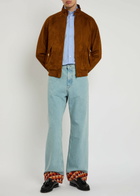 Valentino Garavani Suede Jacket Brown