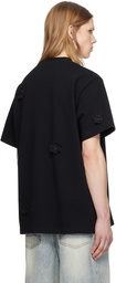 Song for the Mute Black 'Daisy' Standard T-shirt