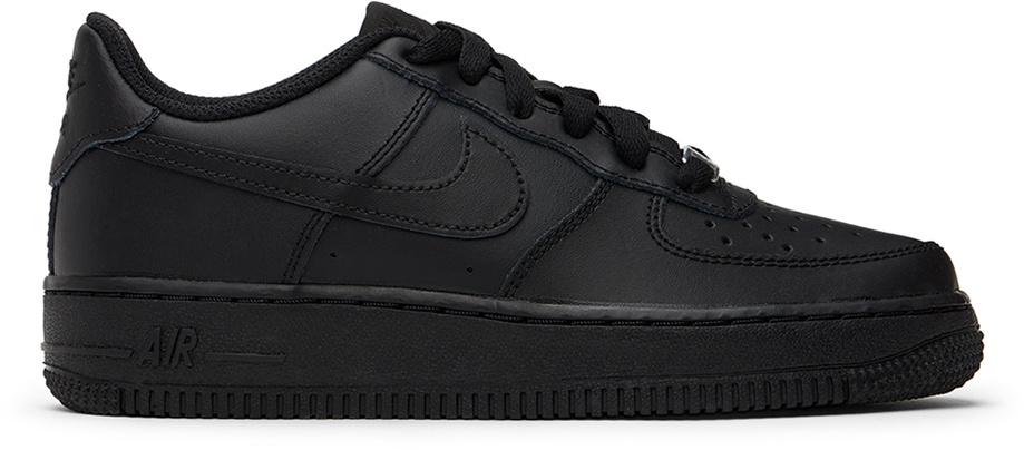 Nike Kids Black Air Force 1 LE Big Kids Sneakers
