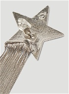 Love Star Chain Earrings in Silver