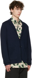 Paul Smith Navy Cardigan Blazer