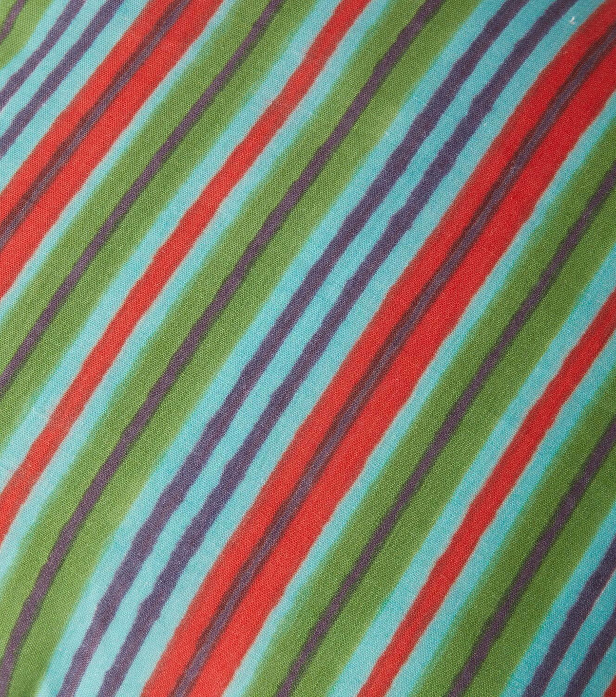 Lisa Corti Royal Palace striped linen cushion cover