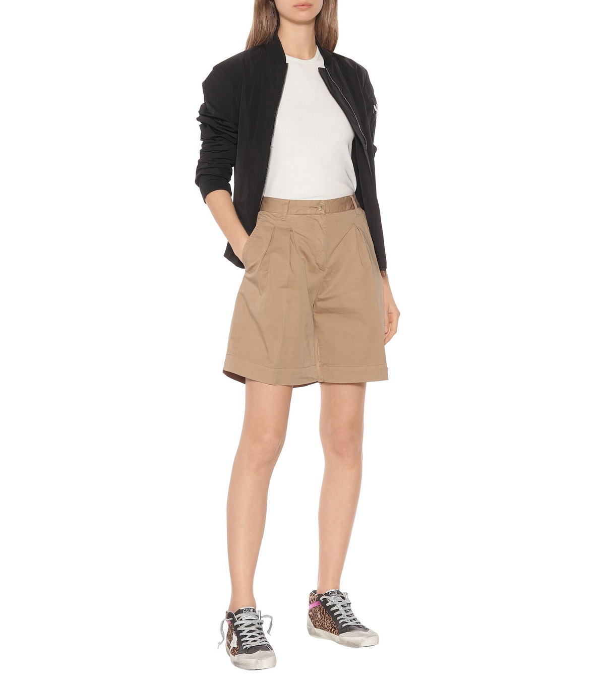 Woolrich - W'S stretch-cotton shorts