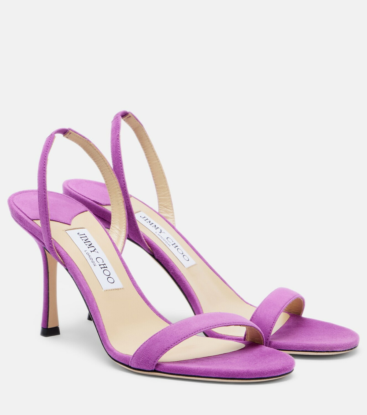 Jimmy Choo Jenn suede slingback sandals