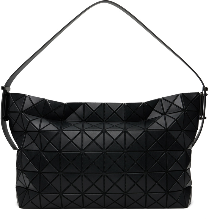 Photo: BAO BAO ISSEY MIYAKE Black Musette Bag