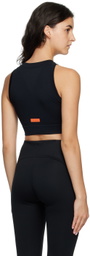 VAARA Black Essential Seamless Sport Top