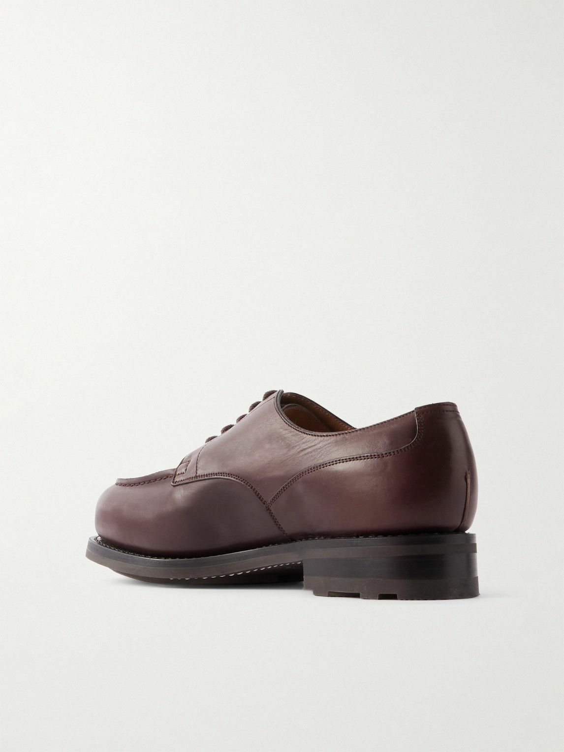 J.M. Weston - Golf Leather Derby Shoes - Brown