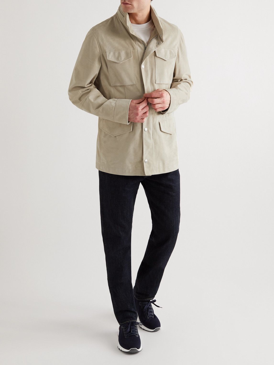 Brunello cucinelli deals field jacket