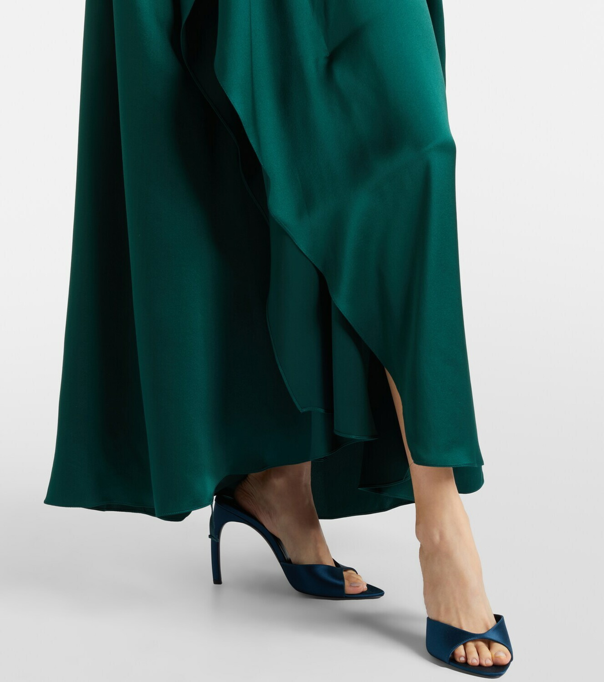 Roksanda Hiba silk satin maxi dress