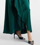 Roksanda Hiba silk satin maxi dress