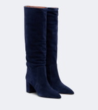 Paris Texas Anja suede knee-high boots