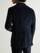 Boglioli - Slim-Fit Cotton-Velvet Suit Jacket - Blue