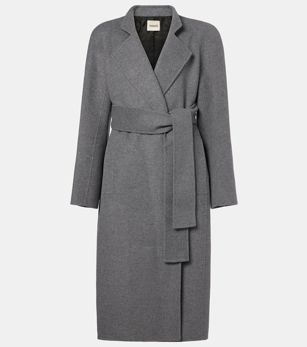 Khaite Deena wool wrap coat