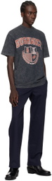 K.NGSLEY Black 'BUSHWICK' T-Shirt