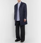 Vetements - Checked Padded Virgin Wool Coat - Blue