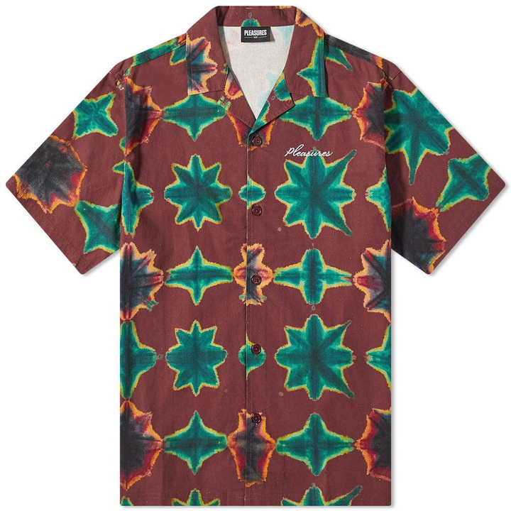 Photo: Pleasures Men's Sulfur Vacation Shirt in Red