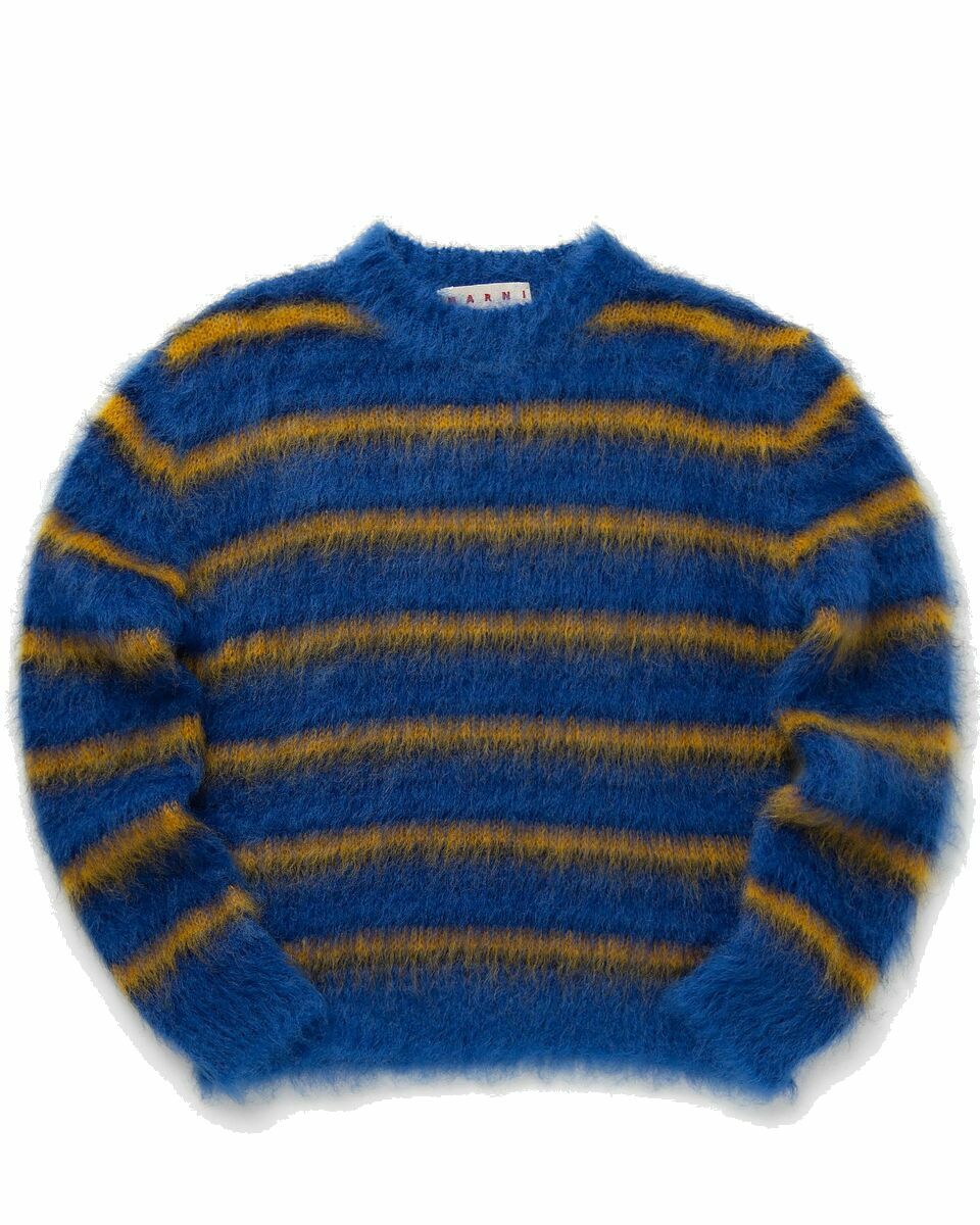 Photo: Marni Roundneck Sweater Blue - Mens - Pullovers