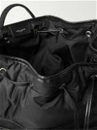 SAINT LAURENT - Leather-Trimmed ECONYL® Backpack
