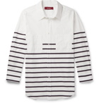 Sies Marjan - Kyan Striped Cotton-Blend Poplin Shirt - Men - White