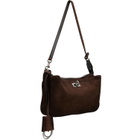 Balenciaga Brown Rodeo Sling Pochette Bag