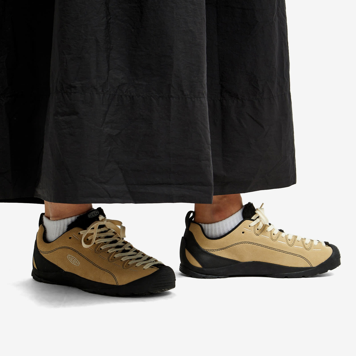 Keen Women's X Omas Hande Jasper Sneakers in Boulder/Black KEEN