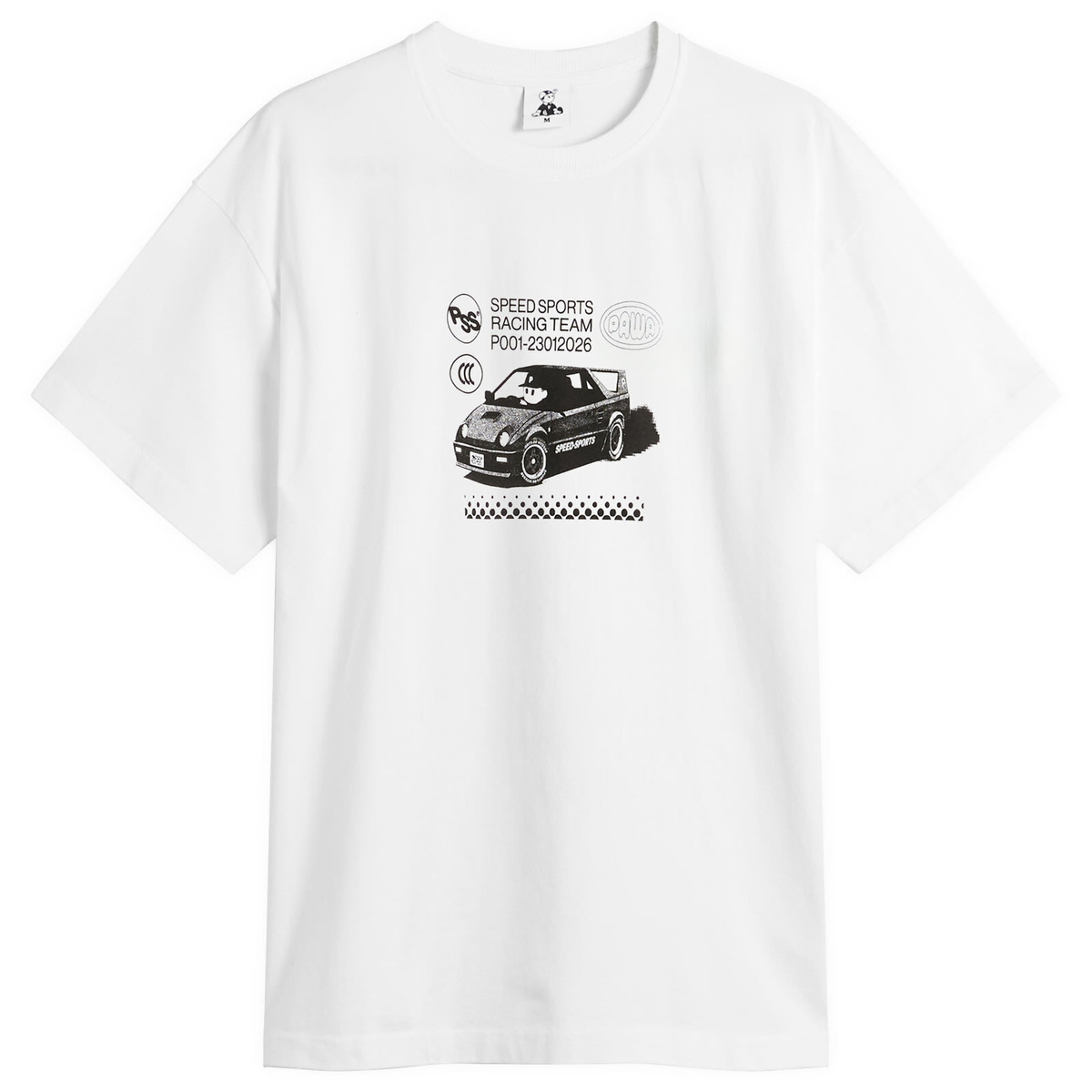 Pawa Speed Sports Men's P-Key T-Shirt in White