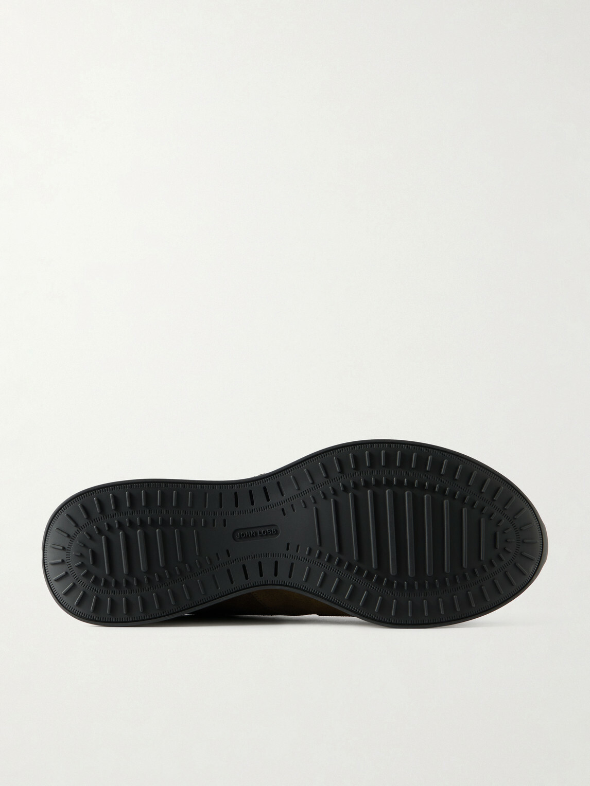 John Lobb - Elastic Stream Suede Sneakers - Brown