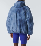 Loewe x On tie-dye technical puffer jacket