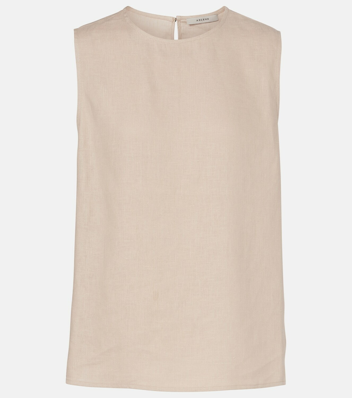 Asceno Trento linen top