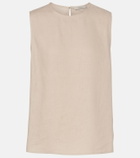 Asceno Trento linen top