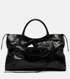 Balenciaga Le City Medium leather top-handle bag