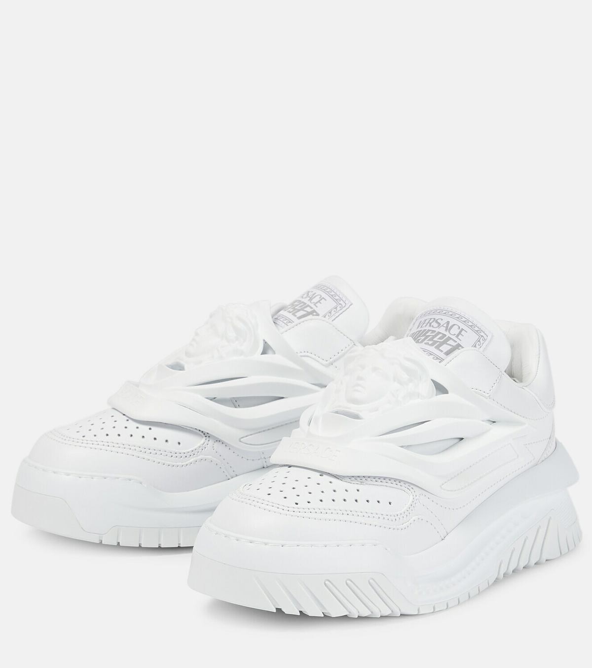 スニーカー VERSACE ODISSEA LEATHER SNEAKERS Versace Odissea leather sneakers Versace