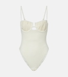 Montce Petal crochet swimsuit
