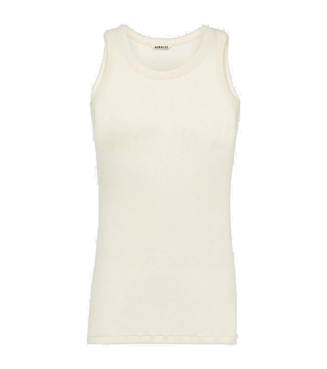 トップス AURALEE AURAL ORGANIC SOFT RIB TANK ORGANIC SOFT RIB TANK - AURALEE Official Website