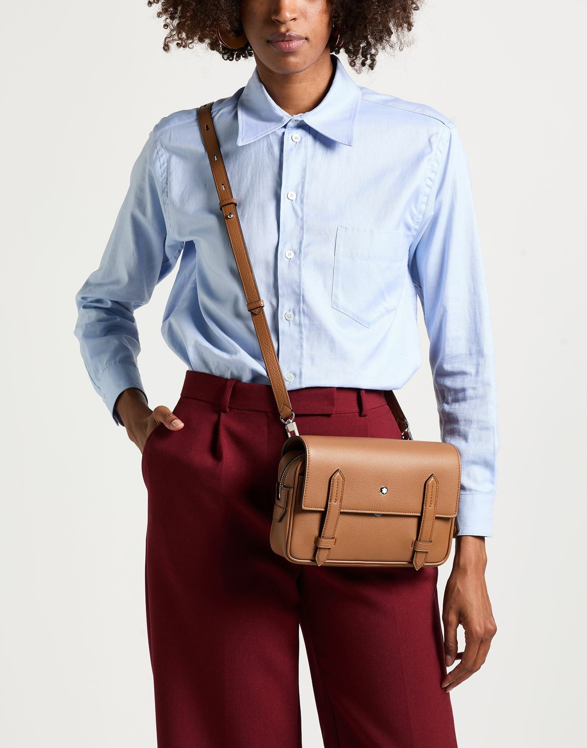 Montblanc Womens Cross-body bag Camel