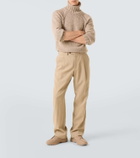 Zegna Cashmere and wool turtleneck sweater