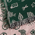 Areaware Cairo Throw in Green/Pink