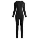 Adanola Women's Ultimate Long Sleeve Unitard in Black
