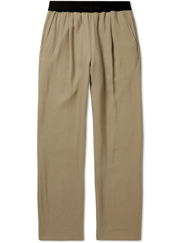 Photo: Fear of God - Everyday Straight-Leg Crepe Trousers - Neutrals