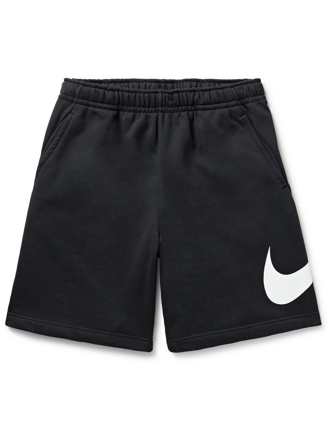 Nike - Sportswear Club Straight-Leg Logo-Print Cotton-Blend Jersey