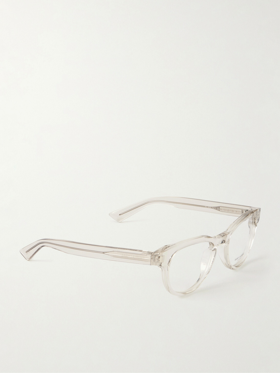 SAINT LAURENT - SL 876 Round-Frame Acetate Optical Glasses