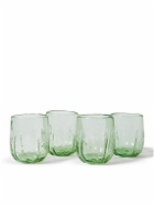 GENERAL ADMISSION - Cactus Set of Four Glass Cups