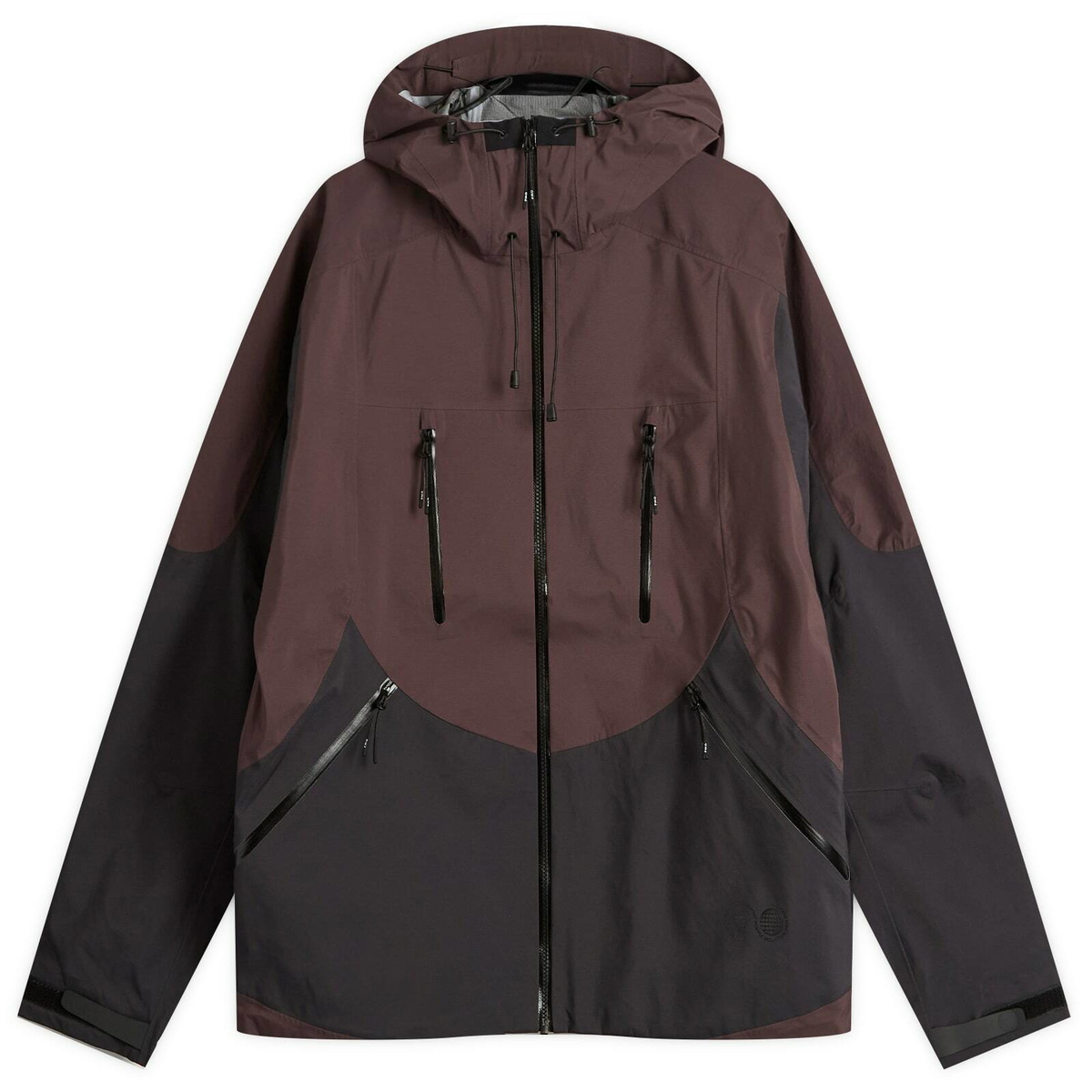 Purple Mountain Observatory Men's Anvil Shell Jacket in Chocolate