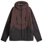 Purple Mountain Observatory Men's Anvil Shell Jacket in Chocolate