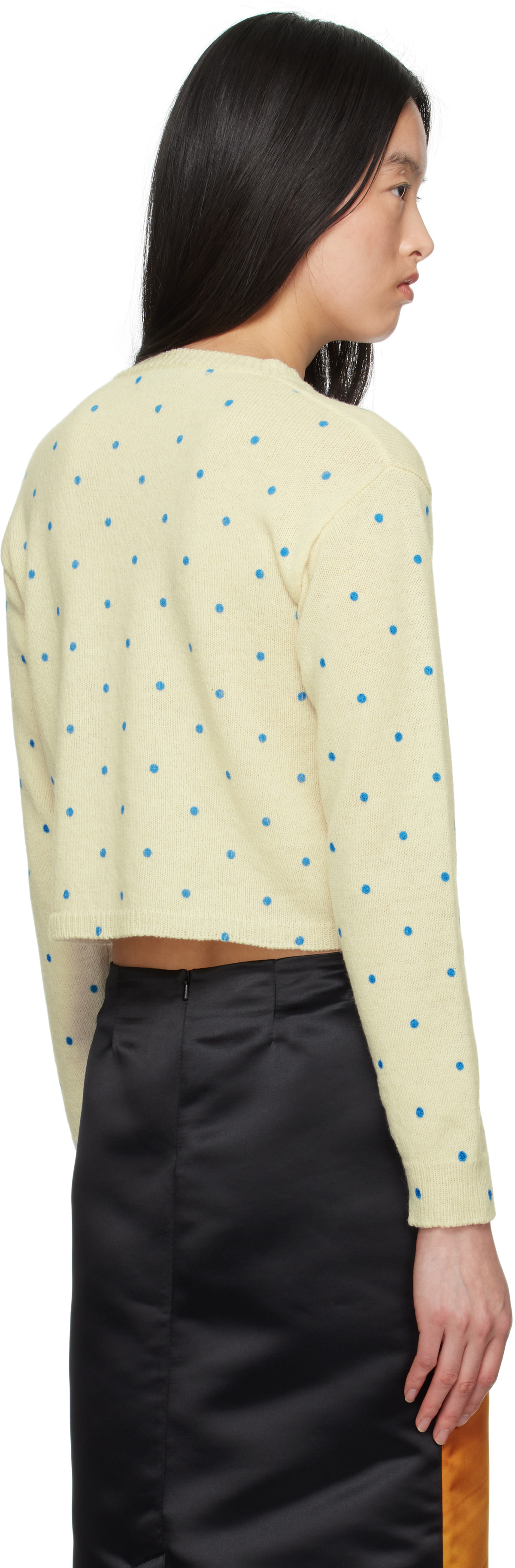 Ashley Williams Off-White Molly Knit Sweater